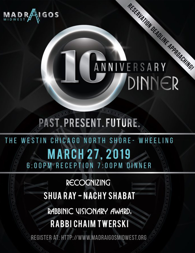 10th Anniversary Dinner – 2019